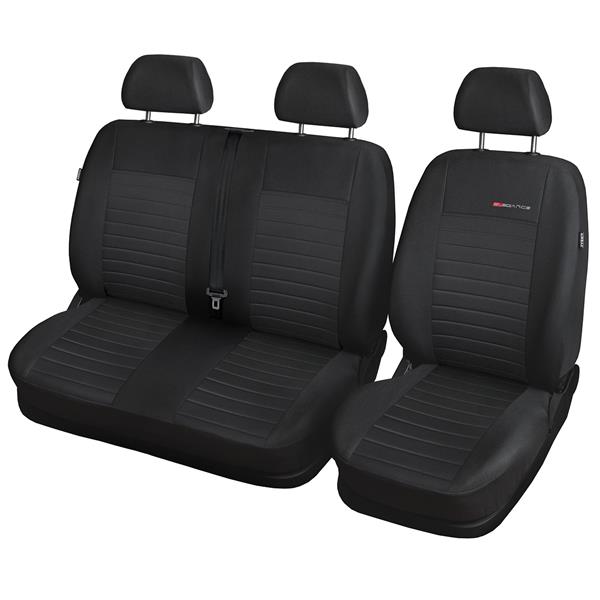 Maßgeschneiderte Sitzbezüge für Renault Master IV Van (2010-.) Fahrersitz  und Bank) - Autositzbezüge Schonbezüge für Autositze - Auto-Dekor -  ELEGANCE - P-4 DG-0002