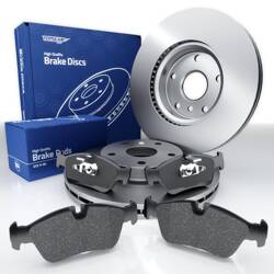 Bremsbeläge + Bremsscheiben für BMW 3er E36 Compact (2001-2005) - Tomex - TX 13-16 + TX 72-85 (Vorderachse)