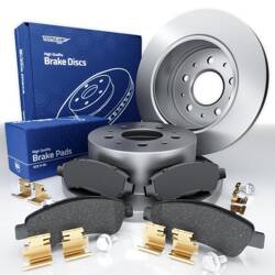 Bremsbeläge + Bremsscheiben für Fiat Ducato III Van (2006-2014) - Tomex - TX 14-41 + TX 70-61 (Hinterachse)