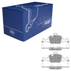 Bremsbeläge für BMW 5er G30 Limousine (2016-....) - Tomex - TX 19-08 (Vorderachse)