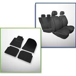 Maßgeschneiderte Sitzbezüge für Peugeot Partner II Tepee Van (2008-2019) )  - Autositzbezüge Schonbezüge für Autositze - Auto-Dekor - Elegance - P-1  P-1