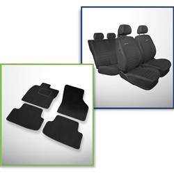 Kofferraumwanne für Seat Leon III, III SC 5F Hatchback (11.2012-03.2020) - Kofferraummatte  rutschfest Schutzmatt - Aristar - Cool liner - vertiefte Ladeflaeche; ohne  doppelten Ladeboden