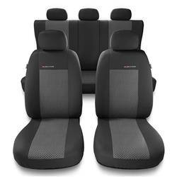 Sitzbezüge Auto für Hyundai i30 I, II, III (2007-2019) - Autositzbezüge Universal Schonbezüge für Autositze - Auto-Dekor - Elegance - P-2