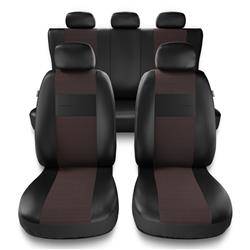 Sitzbezüge Auto für Kia Opirus (2003-2011) - Autositzbezüge Universal Schonbezüge für Autositze - Auto-Dekor - Exclusive - E5