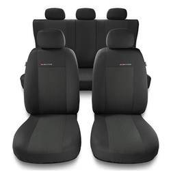 Sitzbezüge Auto für Kia Rio I, II, III, IV (2000-2019) - Autositzbezüge Universal Schonbezüge für Autositze - Auto-Dekor - Elegance - P-1