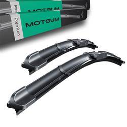Vordere Scheibenwischer für Smart Forfour Hatchback (11.2014-2020) - Motgum - Wischerblätter Flach Premium