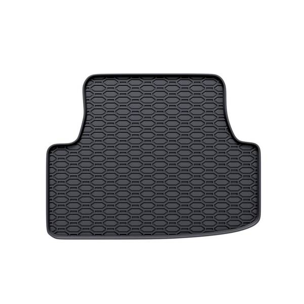 Gummifußmatten Auto für Seat Leon III (2013-2020) - schwarz Gummimatten  Gummi Fußmatten - Geyer & Hosaja - 810/4C