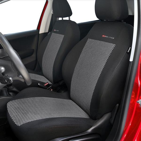 Maßgeschneiderte Sitzbezüge für Fiat Panda III Hatchback, Van (2011-.) 5  Sitzer) - Autositzbezüge Schonbezüge für Autositze - Auto-Dekor - Elegance  - P-2 P-2