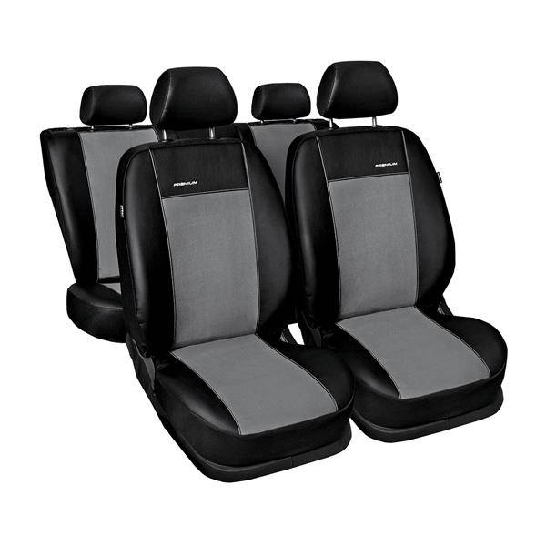 Set: TPE-Teppiche + Maßgeschneiderte Sitzbezüge für Volkswagen Sharan II Van  (09.2010-03.2022) - Premium - 5 Sitze; ohne dritte Sitzreihe