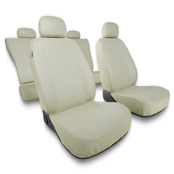 Sitzbezüge Auto für BMW 2er F22, F45 (2013-2019) - Autositzbezüge Universal  Schonbezüge für Autositze - Auto-Dekor - Comfort Plus - beige