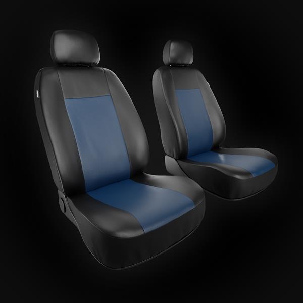 Sitzbezüge Auto für Citroen DS3 (2009-2015) - Vordersitze Autositzbezüge  Set Universal Schonbezüge - Auto-Dekor - Comfort 1+1 - blau DG-0007