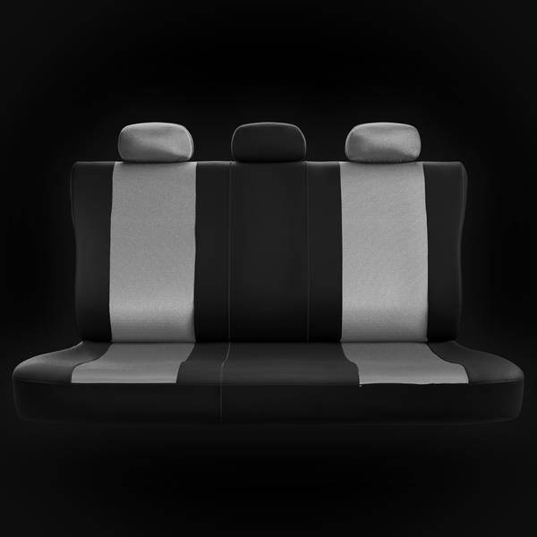 Sitzbezüge Schonbezüge Dacia Sandero schwarz-weiss V4 Vordersitze