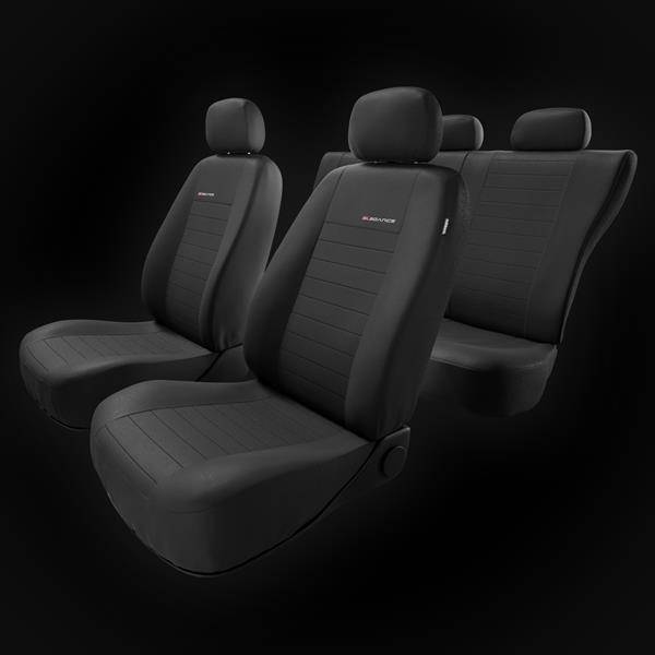 Sitzbezüge (Pilot) passend für Ford Fiesta (Schwarz Beige) 8.13