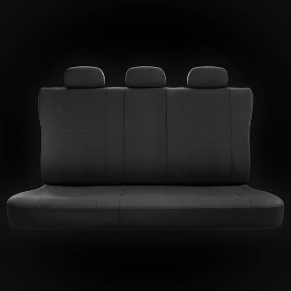 HOLIV Auto sitzbezüge Set für Ford Fiesta (2013-2019), Autositzbezug  Allwetter Schonbezüge Auto Vordersitze und Rückbank Komplettset,5 Seats  Full Set-Black Red : : Auto & Motorrad