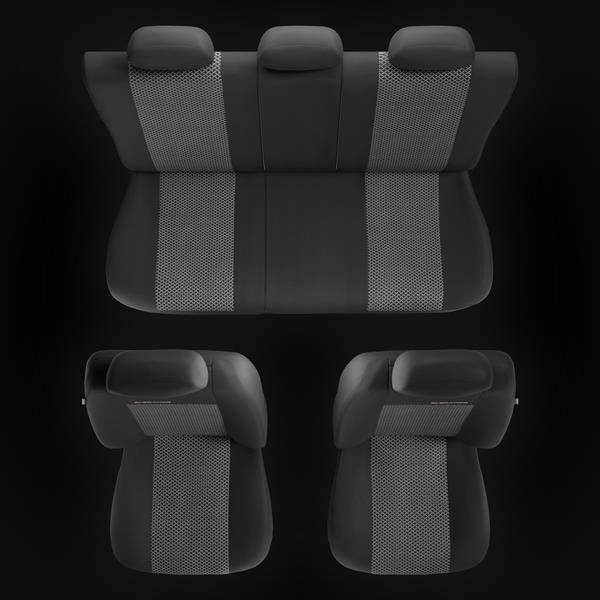 Sitzbezüge Auto für Kia Ceed I, II, III (2006-2019) - Autositzbezüge  Universal Schonbezüge für Autositze - Auto-Dekor - Elegance - P-2 P-2
