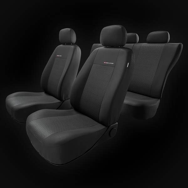 Sitzbezüge Auto für Kia Optima I, II (2010-2019) - Autositzbezüge Universal  Schonbezüge für Autositze - Auto-Dekor - Elegance - P-3 P-3