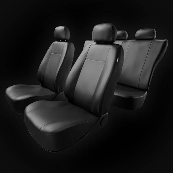 Sitzbezüge Auto für Kia Stonic (2017-2019) - Autositzbezüge Universal  Schonbezüge für Autositze - Auto-Dekor - Comfort - schwarz schwarz