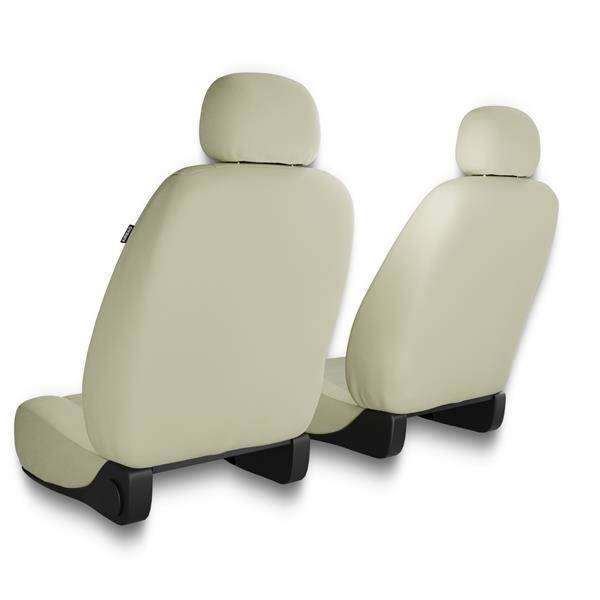 Sitzbezüge Auto für Kia Stonic (2017-2019) - Autositzbezüge Universal  Schonbezüge für Autositze - Auto-Dekor - Modern - MG-3 (beige) MG-3 (beige)