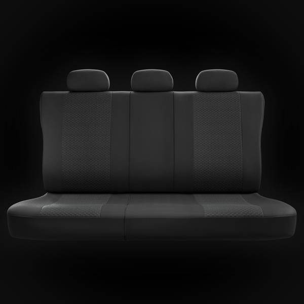 Sitzbezüge Auto für Kia Venga (2009-2019) - Autositzbezüge Universal  Schonbezüge für Autositze - Auto-Dekor - Elegance - P-3 P-3