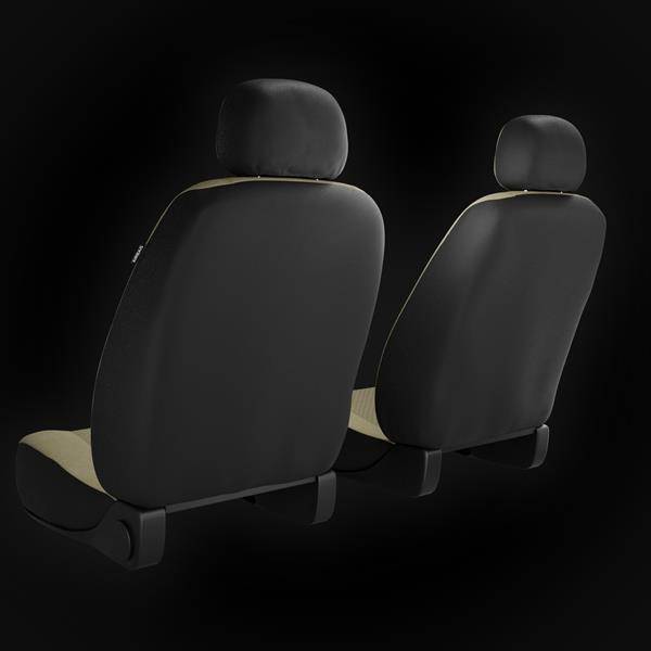 Sitzbezüge Auto für Mazda CX-5 I, II (2011-2019) - Autositzbezüge Universal  Schonbezüge für Autositze - Auto-Dekor - Prestige - beige beige