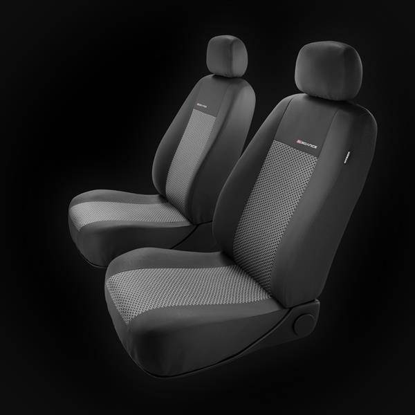 Sitzbezüge Auto für Mitsubishi Space Star (2014-2019) - Vordersitze  Autositzbezüge Set Universal Schonbezüge - Auto-Dekor - Elegance 1+1 - P-2  P-2