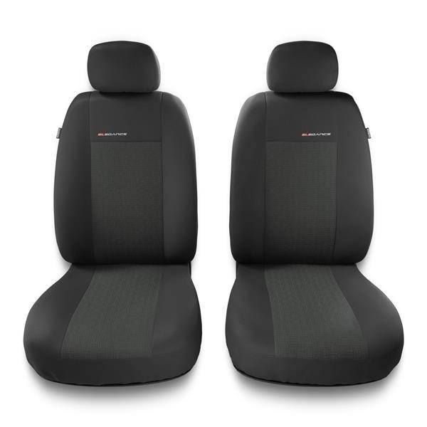 Sitzbezüge Auto für Nissan Juke (2010-2019) - Vordersitze Autositzbezüge  Set Universal Schonbezüge - Auto-Dekor - Elegance 1+1 - P-1 P-1
