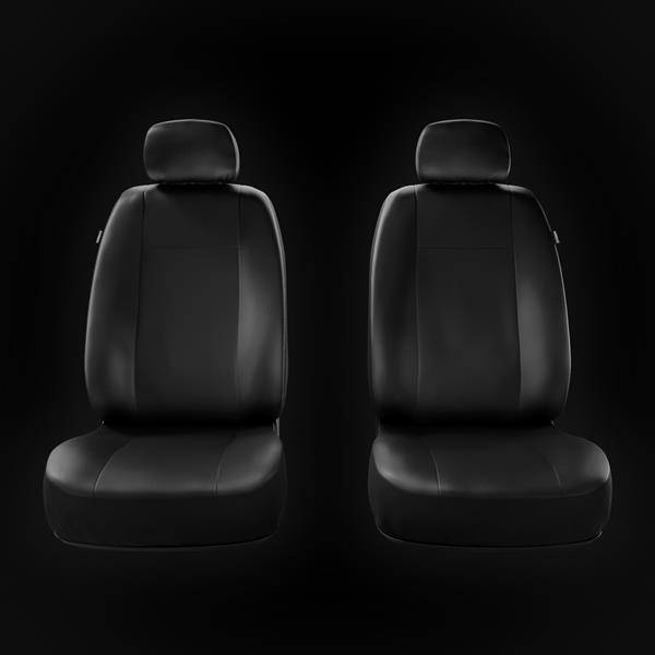 Sitzbezüge Auto für Nissan Note I, II (2005-2016) - Autositzbezüge  Universal Schonbezüge für Autositze - Auto-Dekor - Comfort - schwarz  schwarz