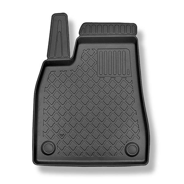 TPE Fußmatten Auto für Tesla Model X SUV (10.2016-12.2020) - schwarz  Automatten Autoteppiche - Aristar - Guardliner - 6/7 Sitze; voller Set  vorne Typ 3