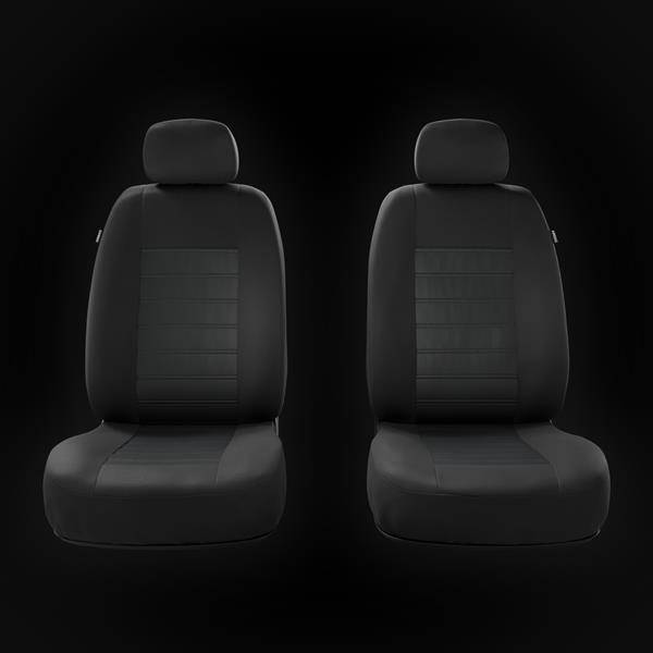 Auto Sitzbezüge Autoschonbezüg Grau geeignet für BMW E39 E60 E61 F10 F11  G30 