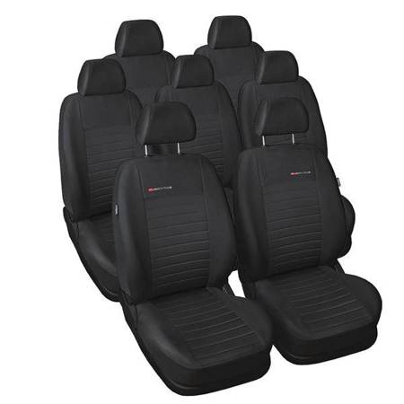 Maßgeschneiderte Sitzbezüge für Ford S-MAX MPV (2006-2015) 7 Sitze) - Autositzbezüge Schonbezüge für Autositze - Auto-Dekor - Elegance - P-4