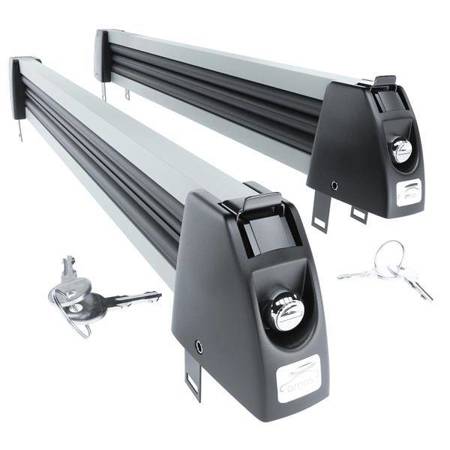 Skiträger - Ski- und Snowboardträger - Amos - Ski-Lock 5 SILVER - für 5 Skipaare oder 4 Snowboards