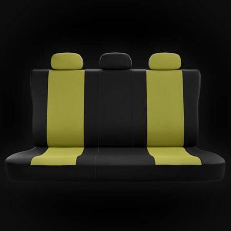 Fiat Seicento Gelb Universal Sitzbezüge Sitzbezug Auto Schonbezüge XR 