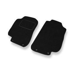 Fußmatten Auto für Saab 9-5 I (1997-2010) - Nadelfilzmatten schwarze Automatten Autoteppiche - DGS Autodywan