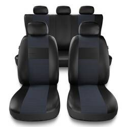 Sitzbezüge Auto für Ford Ecosport I, II (2004-2022) - Autositzbezüge Universal Schonbezüge für Autositze - Auto-Dekor - Exclusive - E6