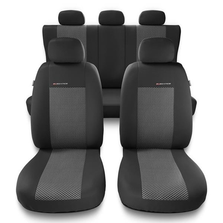 Sitzbezüge Auto für Audi Q3 I, II (2011-2019) - Autositzbezüge Universal Schonbezüge für Autositze - Auto-Dekor - Elegance - P-2