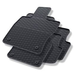Gummifußmatten Auto für Volkswagen Golf VII (2012-2020) - schwarze Gummimatten Gummi Fußmatten - Geyer & Hosaja - 810/4C