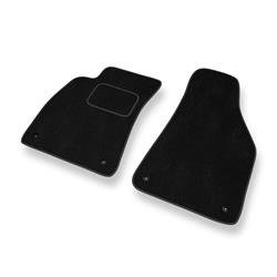 Fußmatten Auto für Audi A4 III B7 (2004-2008) - Veloursmatten schwarze Automatten Autoteppiche - DGS Autodywan