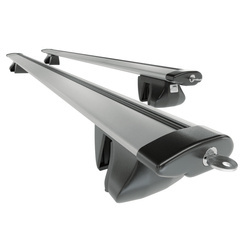 Alu-Dachträger für Ford Ranger Pick-Up (2011-2022) - silbern Dachträger Dachgepäckträger - Amos - Alfa - Dynamic - reling