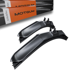 Vordere Scheibenwischer für Honda Jazz II Hatchback (03.2002-12.2008) - Motgum - Wischerblätter hybride X