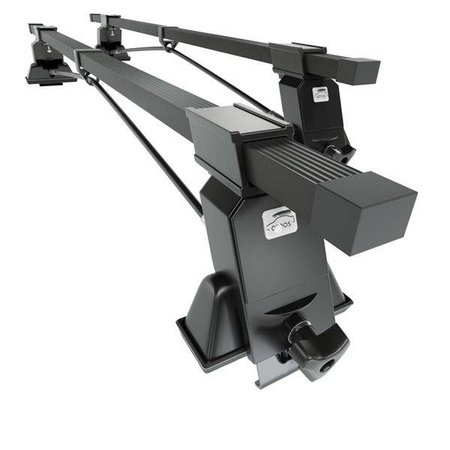 Stahl-Dachträger für Opel Astra G mk II Coupé (2000-2009) - schwarz Dachträger Dachgepäckträger - Amos - AM-1 - Z - Montagepunkte