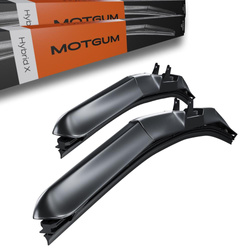 Vordere Scheibenwischer für Ford Fiesta VI Hatchback (11.2001-09.2008) - Motgum - Wischerblätter hybride X