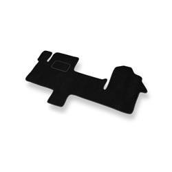 Fußmatten Auto für Opel Movano III (3 Personen) (2010-2019) - Veloursmatten schwarze Automatten Autoteppiche - DGS Autodywan