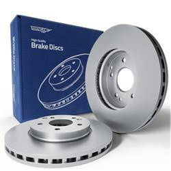 2x Bremsscheiben für Mercedes-Benz C Klasse S203 Kombi (2001-2007) - belüftet - 288mm - Tomex - TX 71-06 (Vorderachse)