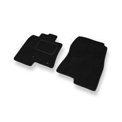Fußmatten Auto für Mitsubishi Pajero III (3 türig) (1999-2006) - Nadelfilzmatten schwarze Automatten Autoteppiche - DGS Autodywan