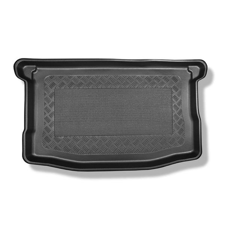 Kofferraumwanne für Suzuki Baleno II Hatchback (05.2016-11.2019) - Kofferraummatte rutschfest Schutzmatt - Aristar - Standard - Ladeboden oben (gerade Ladefläche)