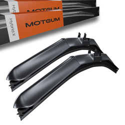 Vordere Scheibenwischer für Seat Leon II Hatchback (07.2005-12.2012) - Motgum - Wischerblätter hybride X