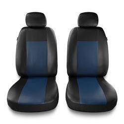 Sitzbezüge Auto für Chevrolet Spark I, II (2005-2019) - Vordersitze Autositzbezüge Set Universal Schonbezüge - Auto-Dekor - Comfort 1+1 - blau