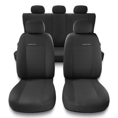 Sitzbezüge Auto für Chevrolet Aveo (2002-2019) - Autositzbezüge Universal Schonbezüge für Autositze - Auto-Dekor - Elegance - P-3