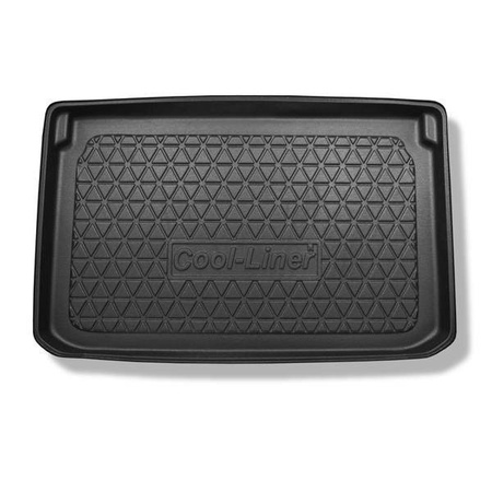 Kofferraumwanne für Opel Corsa D Hatchback (2006-11.2014) - Kofferraummatte rutschfest Schutzmatt - Aristar - Cool liner - Ladeboden oben (gerade Ladefläche)