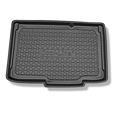 Kofferraumwanne für Opel Corsa E Hatchback (12.2014-05.2019) - Kofferraummatte rutschfest Schutzmatt - Aristar - Cool liner - vertiefte Ladeflaeche